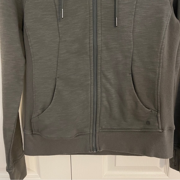 CRZ YOGA Women's Slim Fit Full Zip Hooded Jacket - S - Picture 2 of 6